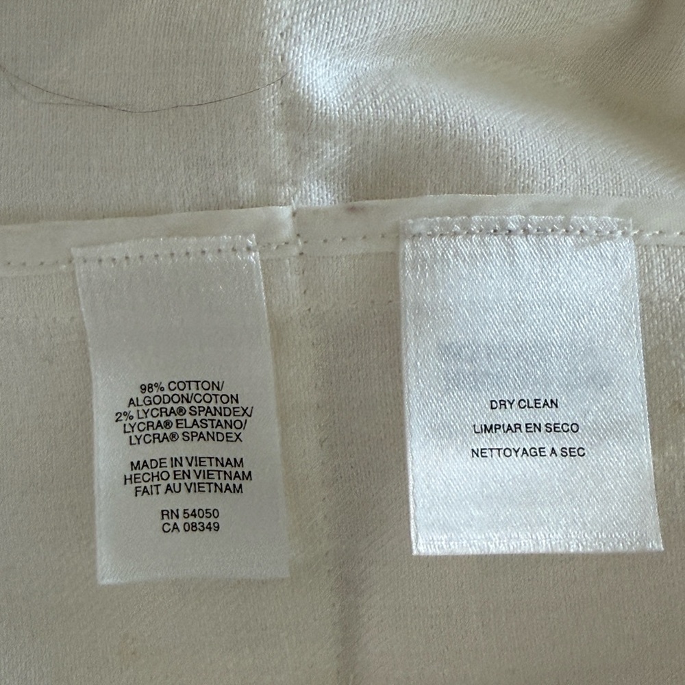 Talbots Cream Utility Jacket - Picture 3 of 4